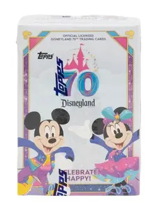 2025 Topps Disneyland 70th Anniversary 7-Pack Blaster Box