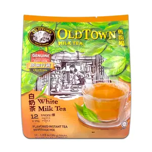 OLD TOWN 3 in 1 Tea White Milk Tea 14.82 Oz (420 g) (12 Sticks X 35 g) - 1 Pack