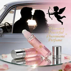 Women's Powerful Pheromone Perfume containing floral fruity woody blend that lasts all night. Created to drive him crazy with desire, keep his attention locked on you, and create an unforgettable romantic evening. Ideal Christmas present for her.