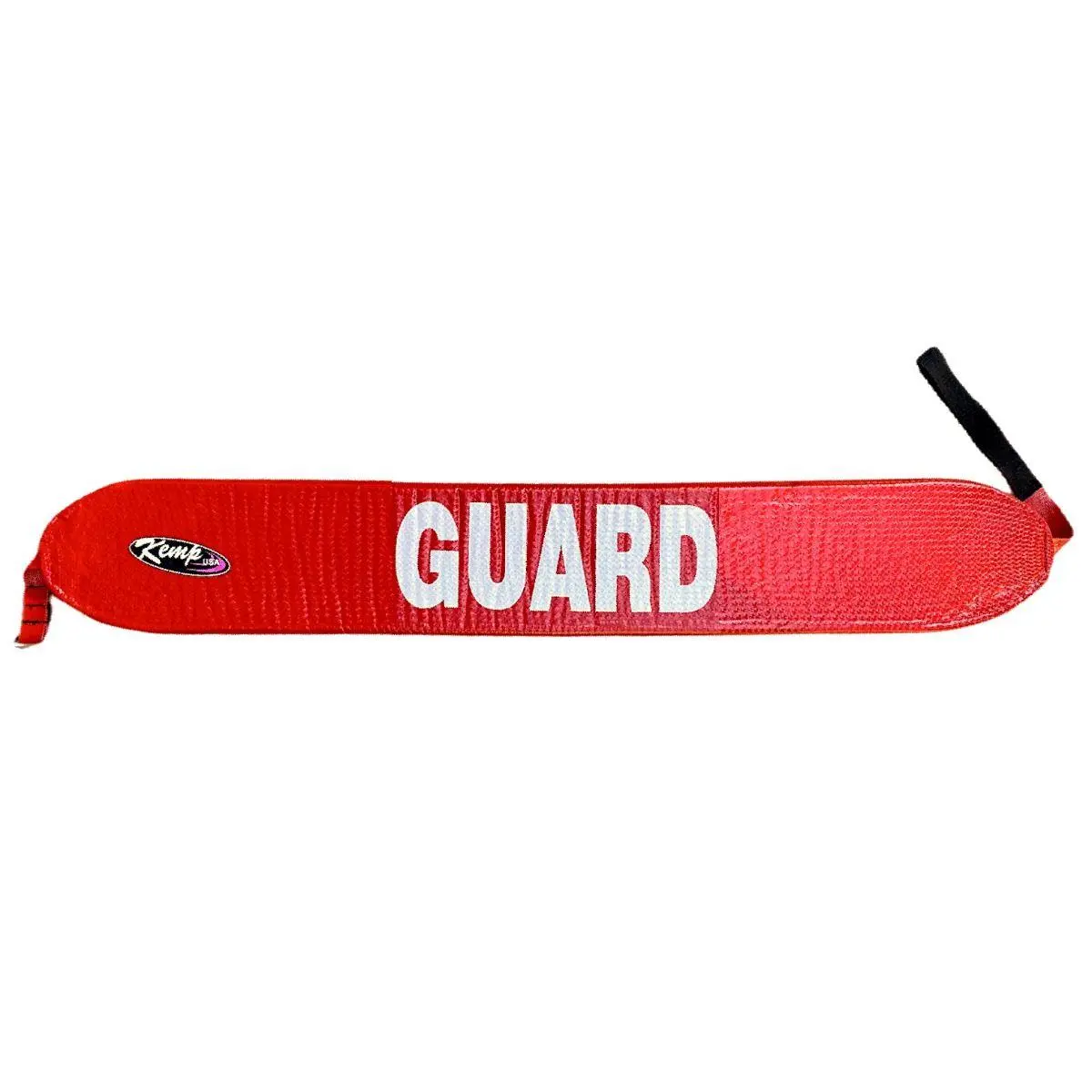 Kemp 40 in. Nylon Mesh Lifeguard Rescue Tube with GUARD Logo, Texture Mesh Wrap, Supportive Foam Cell, Flexible Durable Float for Pool Rescues, Water Safety, Pool Use