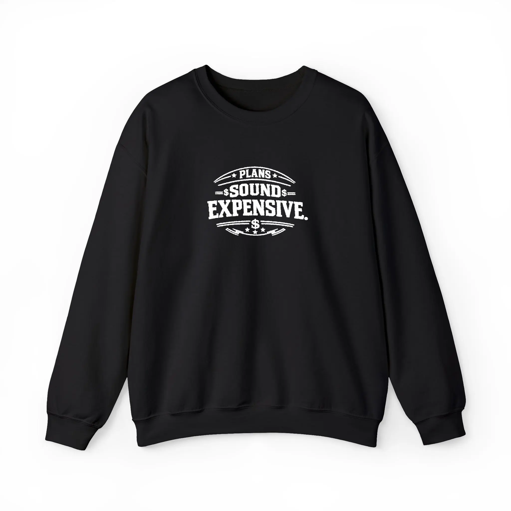 Sounds Expensive sweatshirt | Vintage distressed text crewneck