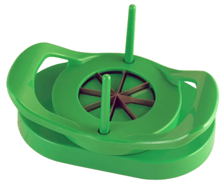 iMix® Heavy Duty Stainless Steel Citrus Slicer - 1-Motion Slice, Dishwasher-Safe Fruit & Vegetable Kitchen Utensil, Utensils