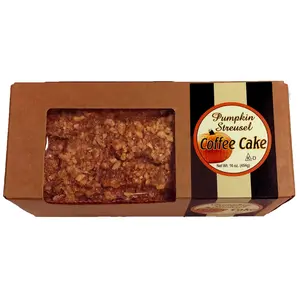 SALE | Pumpkin Streusel Coffee Cake | 16 oz | Beatrice Bakery