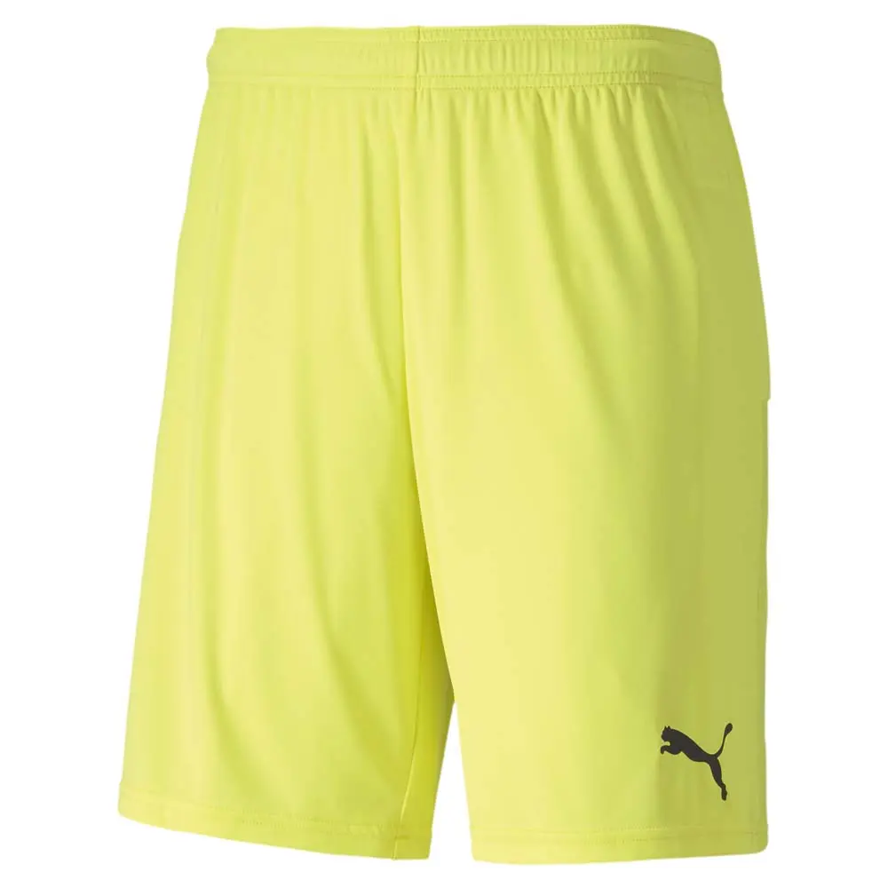 PUMA Mens Teamgoal 23 Knit Shorts Casual Bottoms Casual - Yellow