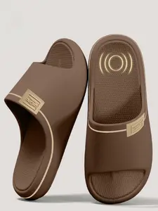 New Summer Indoor Home Eva Beach Slippers Couple Casual Thick Sole Outdoor Wear Soft Bottom Durable Cool Slipper, Footwear