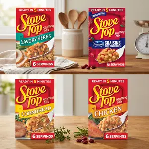 Stuffing Mix Variety, Easy Dinner Side Dish, Multiple Flavors, 6 Oz Boxes