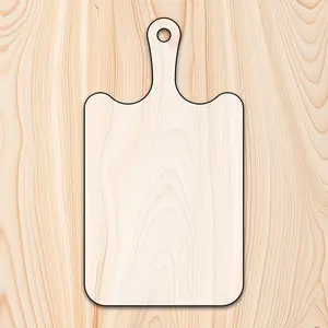 Statedwoods Supply Drip Handle Cutting Board or Charcuterie Board Clear Acrylic Router Template