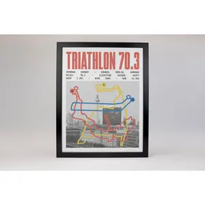 Ironman 70.3 Erkner Poster