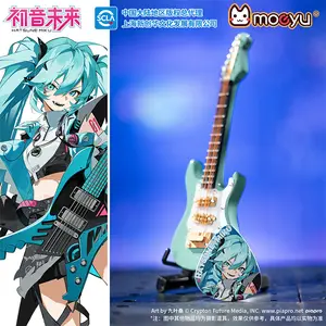 Moeyu Miku Guitar Pick Anime Figure Guitars Accessories  Cosplay Acoustic Electric Bass Plectrum Music Instrumen
