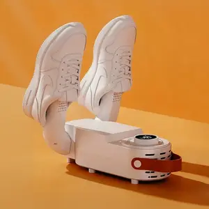 Foldable Electric Shoe Dryer with Timer, 360° Hot Air Fast Dry for Shoes & Boots