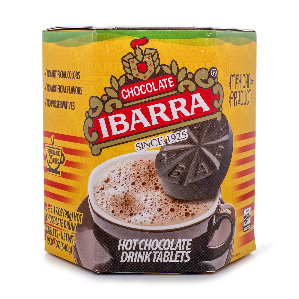 Ibarra Mexican Chocolate Tablets 19 oz Ibarra Mexican Chocolate Tablets 19 oz