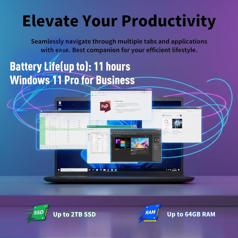 Dell Inspiron 15.6" Touchscreen Laptop | AMD Ryzen 7 7730U  | Windows 11 Pro | Copilot AI | FHD IPS (1920×1080) |  Long Battery Life | AMD Radeon Graphics