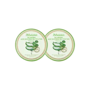 JMsolution Aloe Vera Cica Soothing Gel 300ml x 2 | Korean Skin Care for Sunburn Relief & Redness Reduction