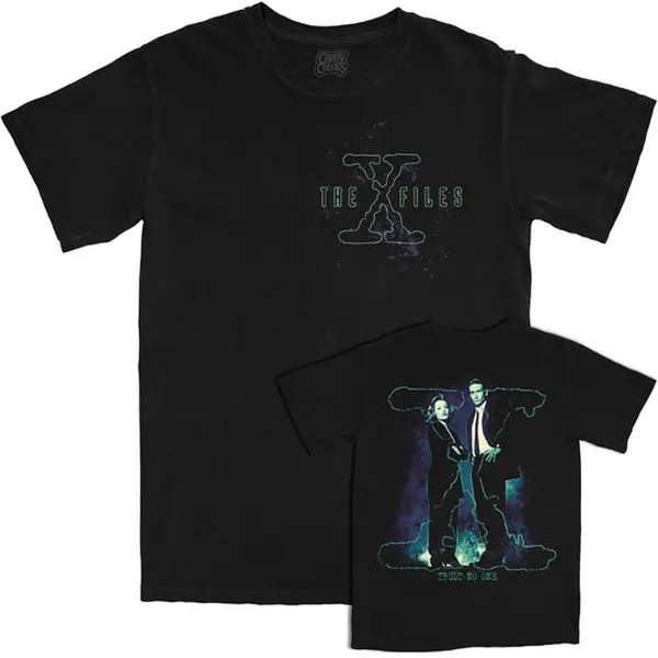 MULDER & SCULLY - TV PROMO - T-SHIRT, Movie Shirt, Fashion Cotton, Full Colors, Full Sizes, For Men, For Women