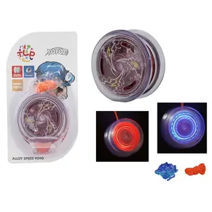 Yo Yo Accessories Beginners Boy  Interesting  High Speed Luminous Yoyo Aluminum Yoyo Competition Yo-Yo Metal Yoyo Alloy