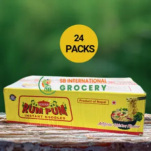 Chicken Rumpum Instant Noodles Authentic Nepali Flavor Crunchy Versatile Snack Perfect for Families or Stocking Up
