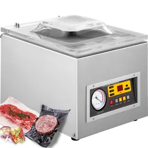 Spring new arrivals Chamber Vacuum Sealer Machine DZ 260S Commercial Kitchen Food Chamber Vacuum Sealer, 110V Packaging Machine Sealer for Food Saver, Home, Commercial Using