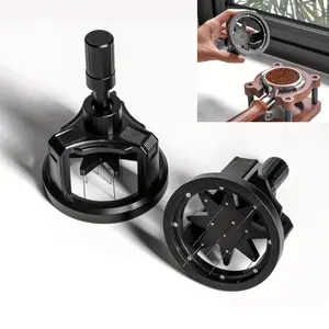 Magnetic Espresso Distribution Tool, 1 Count Coffee Distributor Needle, Adjustable & Easy-to-Use Coffee Stirrer with 10 Needles for Home & Coffee Shops