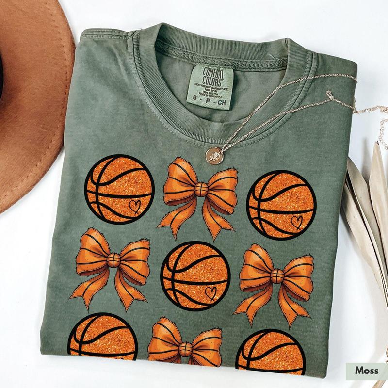 Comfort Colors Basketball Mom Shirt, Coquette Basketball Shirt, Cute Basketball Shirt, Basketball Mama Shirt, Basketball Lover Shirt, Game