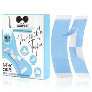 36 Counts  Wig Tape for Lace Wigs Double Sided Waterproof Wigs Adhesive, Tape Strips for Lace Front Wig Toupee Sweatproof Invisibletape Seamless Hair Clips