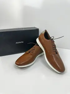 Alfani Men's Landan Lace-up Sneakers, Created for Macy's - Brown, Size 12M