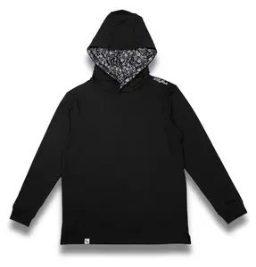 Black Performance Tech Hoodie