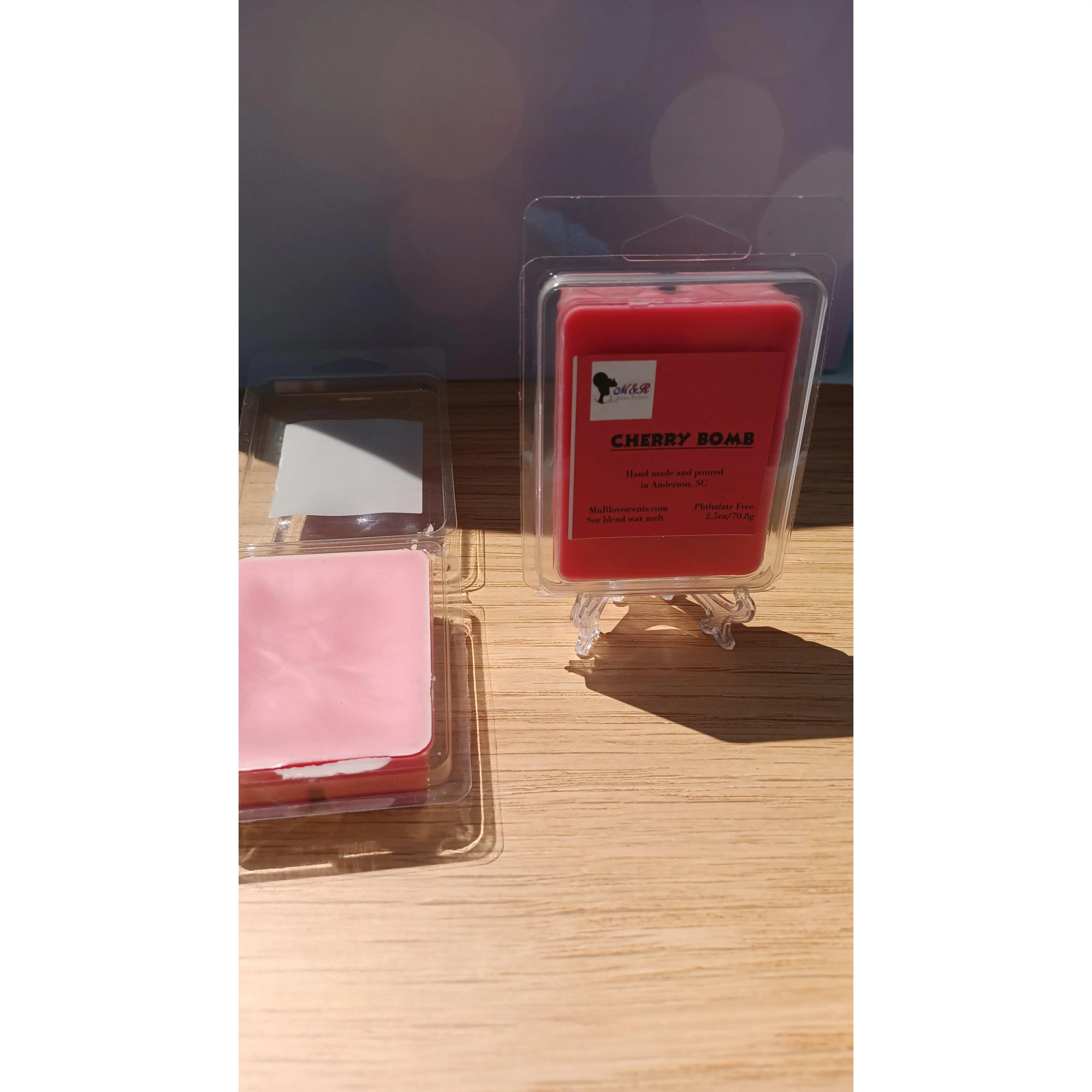 Cherry Bomb Clam shell wax melts Freshener Room