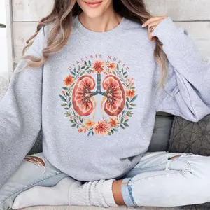 Dialysis nurse Short Sleeve T-Shirt / Sweatshirt / Hoodie , dialysis nurse shirt, nephrology nurse tee