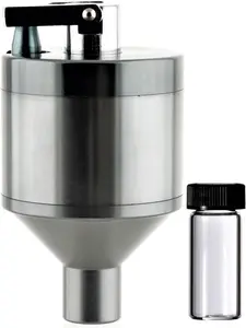 Superfine Kitchen Spice Grinder – 2.2" Silver Pepper Grinder Set, Perfect for Spices & Herbs