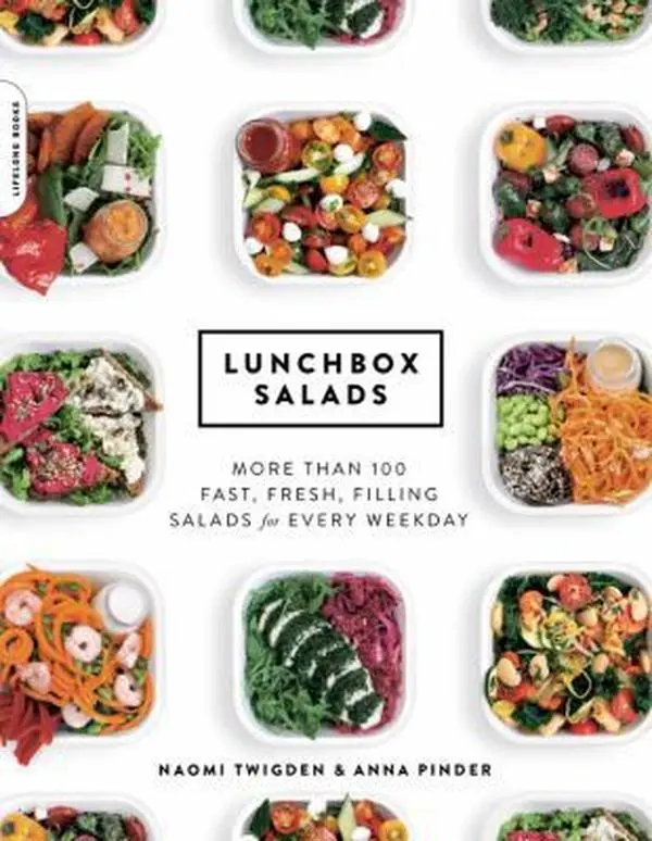 USED Book - Lunchbox Salads: 100+ Fast, Fresh, Filling Salad Recipe Book for Weekday Meal Prep, Delicious and Healthy Dishes by Naomi Twigden (English Paperback)