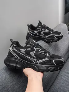 Men's Outdoor Casual Sports Shoes Breathable Sneakers Fashion Sneakers Sportive Patchwork Sneakers