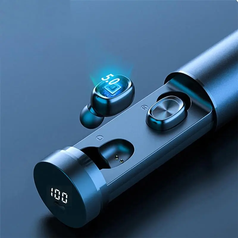 Mini Dragons T8 True Wireless Bluetooth 5.0 Earbuds Audio Charging