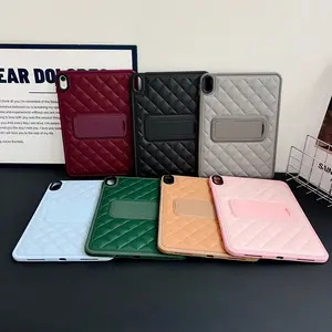 Silicone Soft Case with Stand for iPad 10th Gen 10.9", iPad 11th Gen A16 11", Anti-Drop Protective Cover, Aesthetic, Minimalist Style