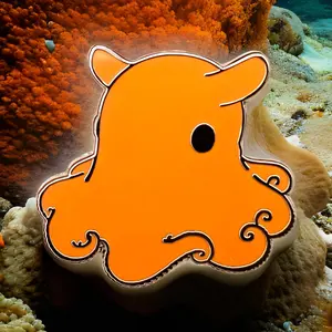 Enamel Pin: Flapjack | Dumbo Octopus