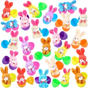 Enchanted Bunny Surprise: Mystery Egg Keychains