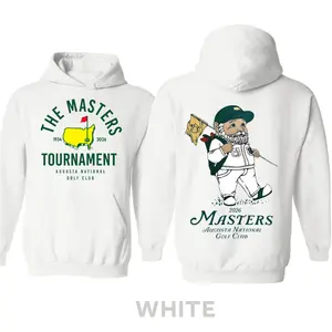 Masters 2026 Augusta Golf Hoodie – Vintage Tournament Graphic Pullover – Classic Golf Fan Sweatshirt – Unisex Casual Cotton Hoodie Gift