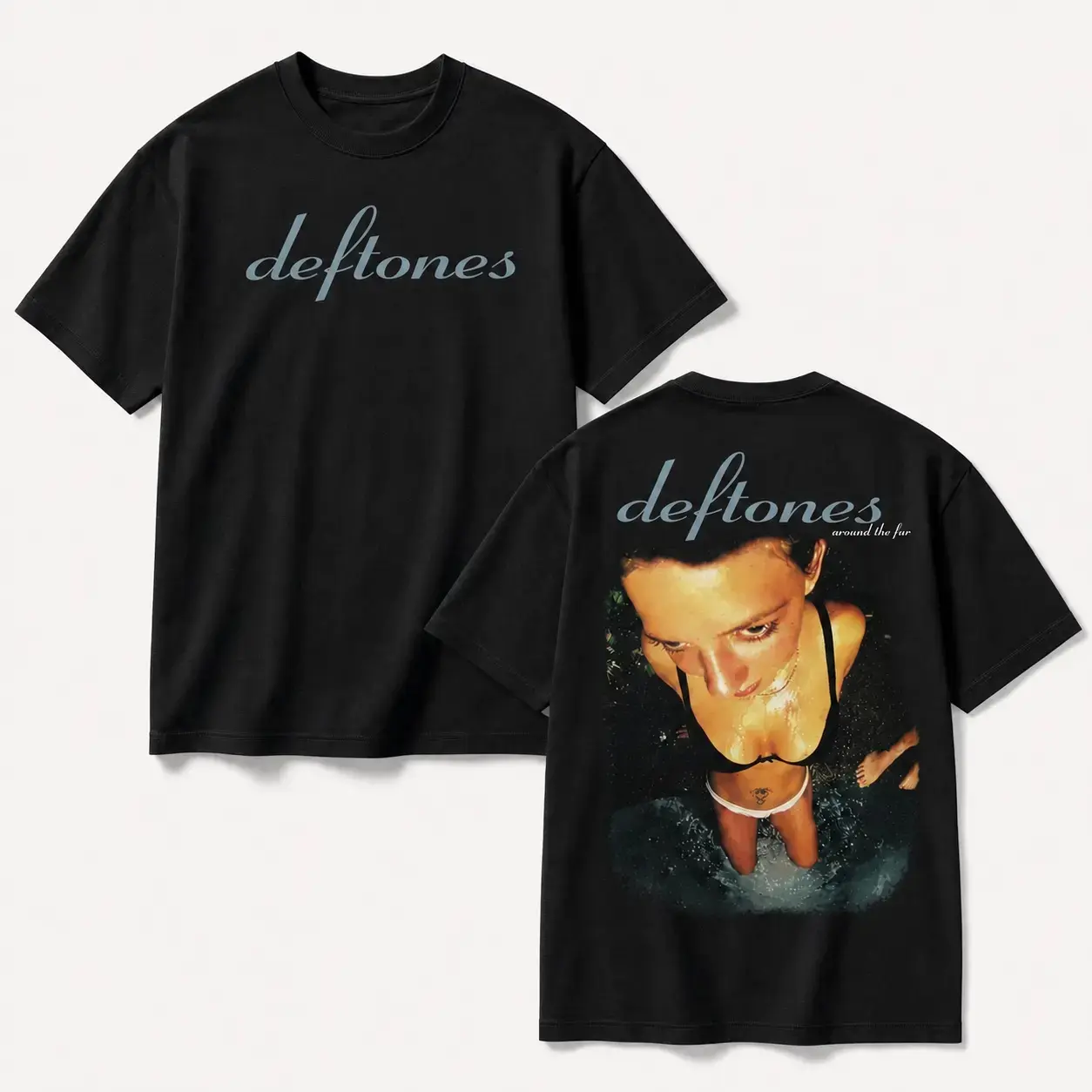 Y2K Alternative Rock Graphic Tee, Cotton Crew Neck Relaxed Streetwear Shirt for Men Women
