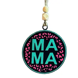 Round Mama Scented Car Freshie
