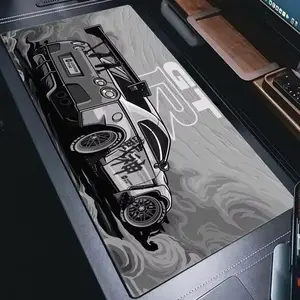 New Arrivals Sports Car Mouse Pad 300X600X2MM Non-Slip Gaming Accessory for Office Gamers Large Anime GTR Compatible Keyboard Desk Mat