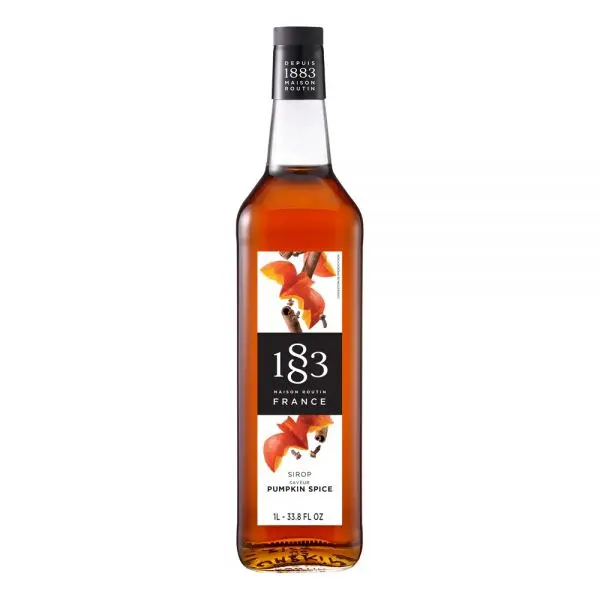 1883 Maison Routin Pumpkin Spice Syrup - Bottle (1L) 1883 Maison Routin Pumpkin Spice Syrup - Bottle (1L)