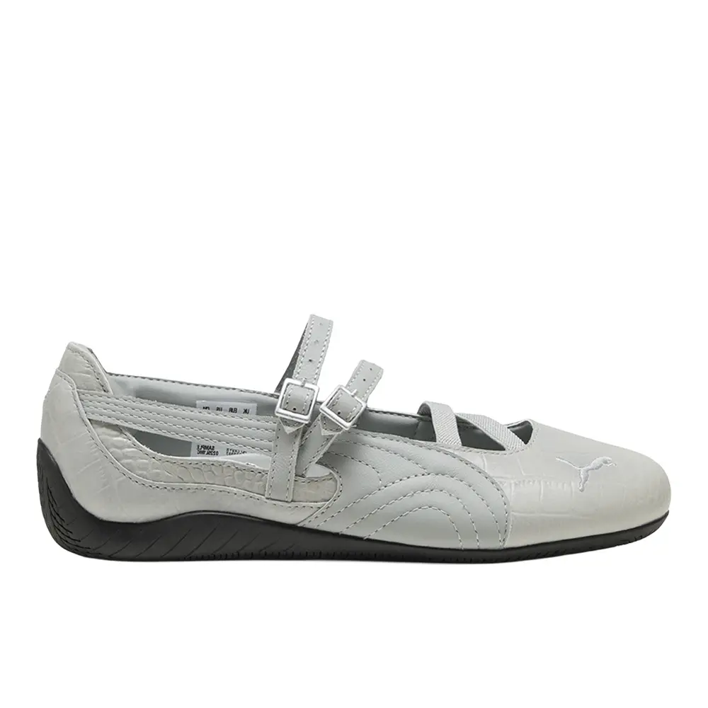 PUMA Womens Speedcat Croc Ballet Sneakers Shoes Casual - Grey