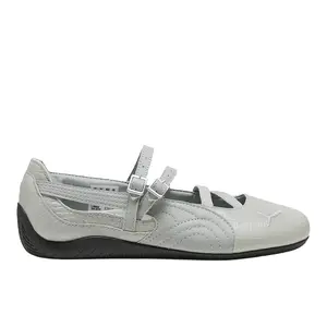 PUMA Womens Speedcat Croc Ballet Sneakers Shoes Casual - Grey
