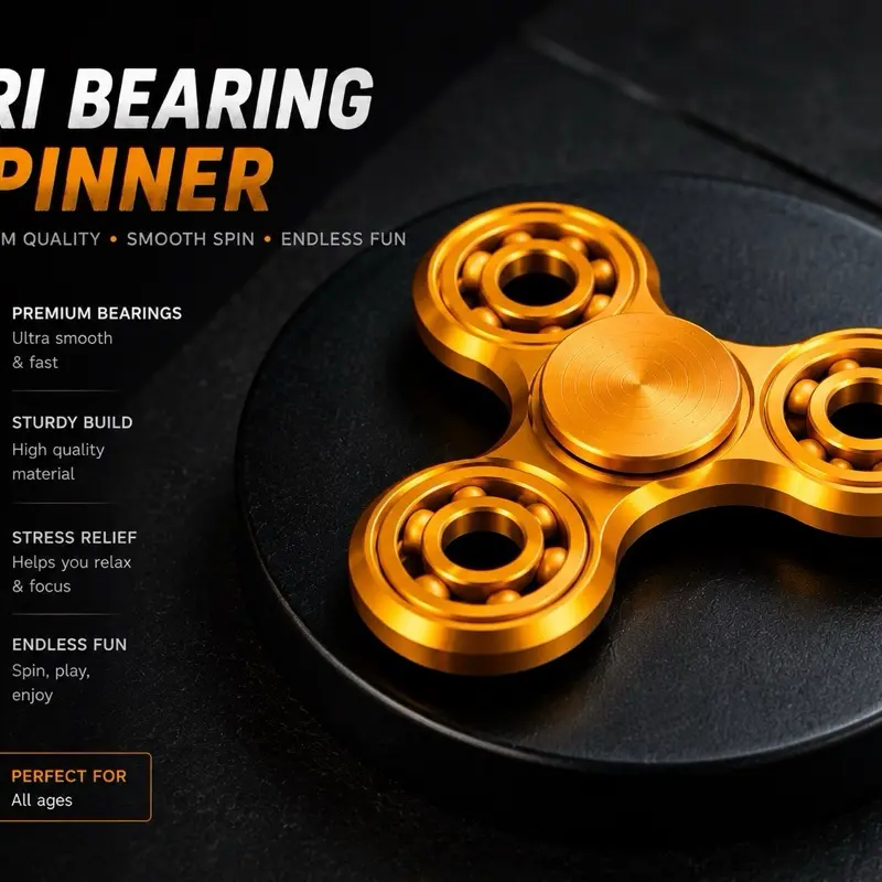 Gold spinner