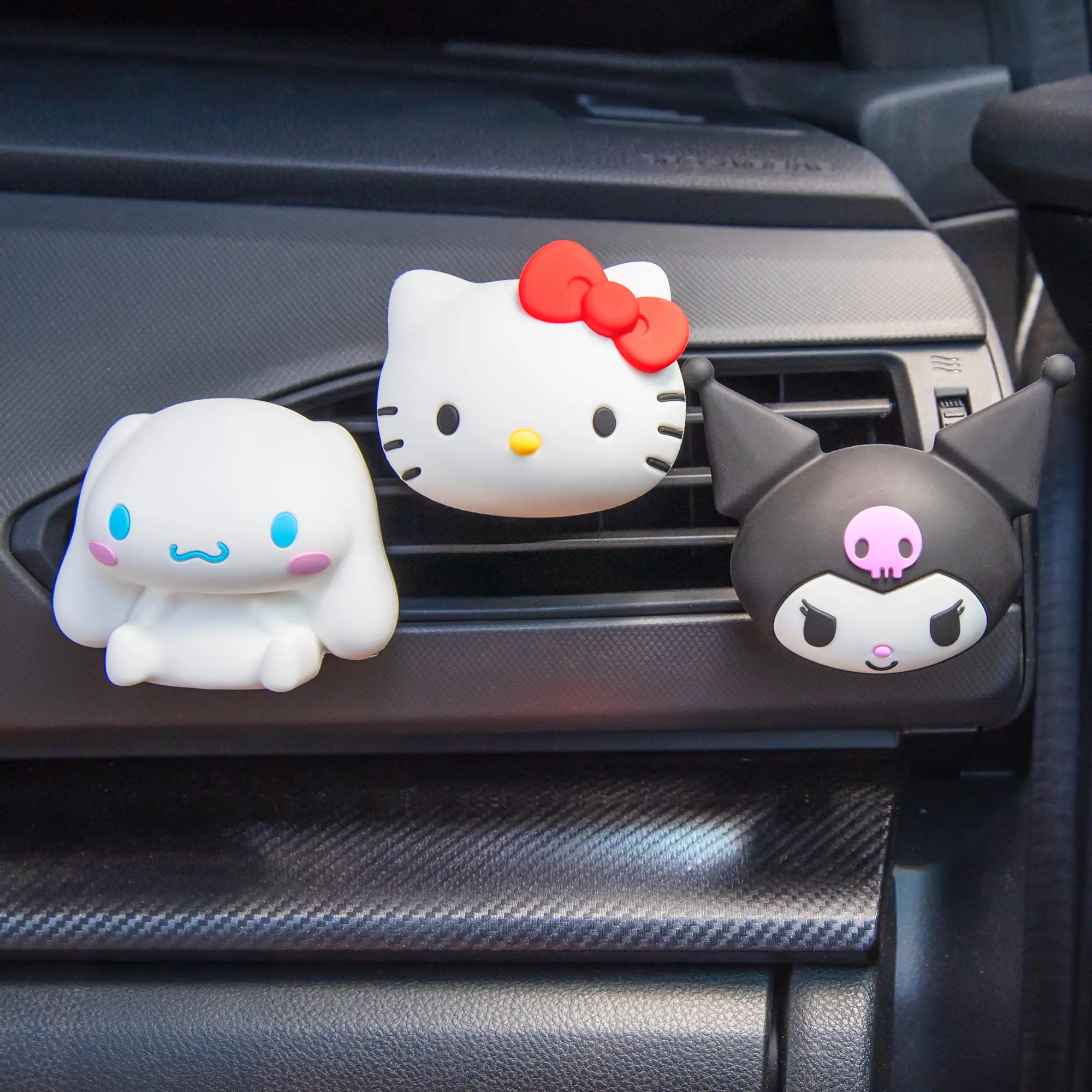 Hello Kitty & Friends Car Air Fresheners - Kawaii Cute Interior Car Accessories Freshies Area Deodorizer Aroma Therapy Odor Eliminator