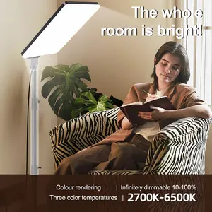 LED Video Light With Professional Tripod Stand Control Dimmable Panel Lighting Photo Studio Live Photography Fill-in Lamp