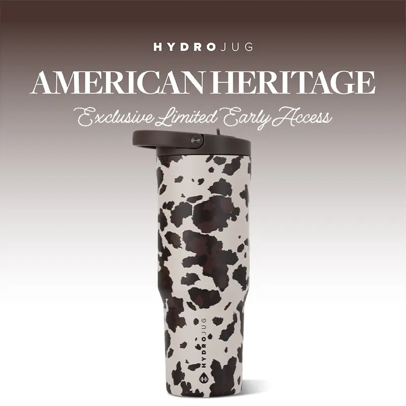 HydroJug Sport | Portable Leak-Proof Water Bottle with Flip Straw & Handle