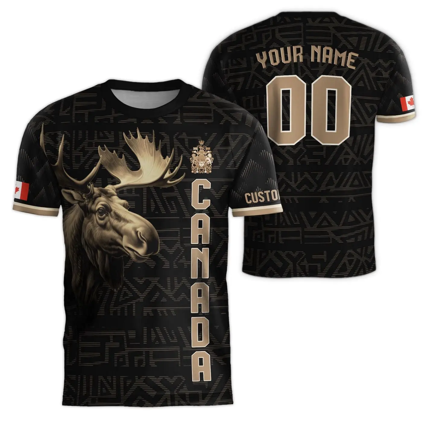 Custom Canada Soccer Jersey with Personalized Name & Number for Men - Soccer Team Jerseys
