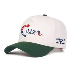 Unisex Turning Point USA Hat, Prove Me Wrong Memorial Cap, USA Hero Apparel, Trendy Fashion Accessory, Embroidered Adjustable Fit Cap, Full Colors