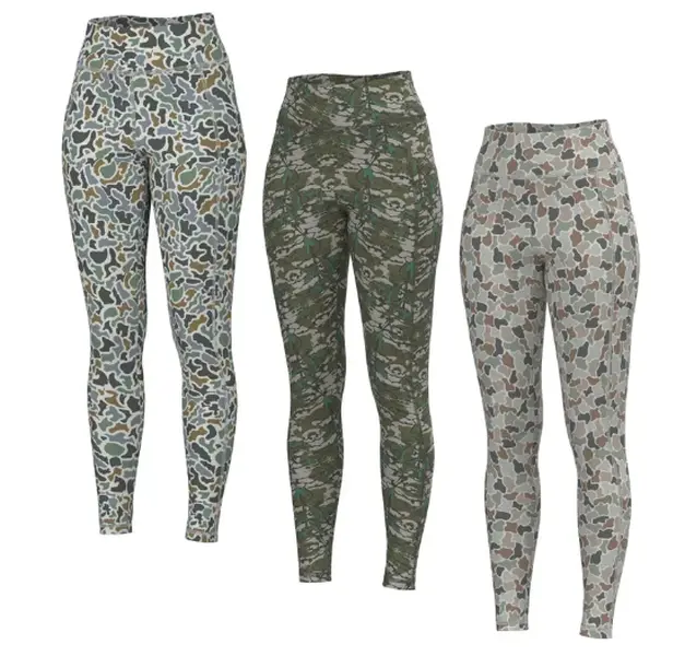 Women's Localflage Camo High Waisted Leggings, Local Girl Outfitters