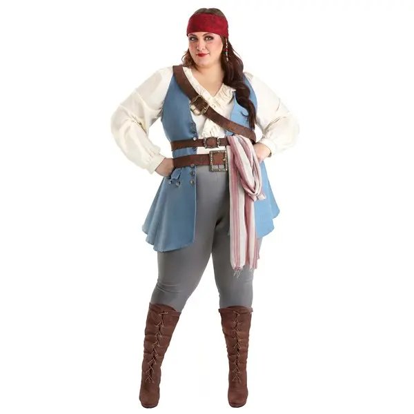 Plus Size Disney Jack Sparrow Costumes for Women (© Disney)